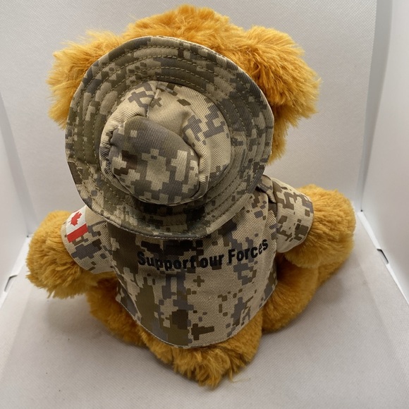 Military Teddy Bear Camouflage Soldier Canada Flag Creature Comfort Plus… - Picture 9 of 13